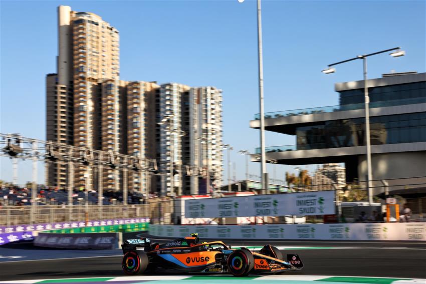 Mclaren F1 car in Arabia